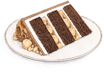 Millionaire Cake